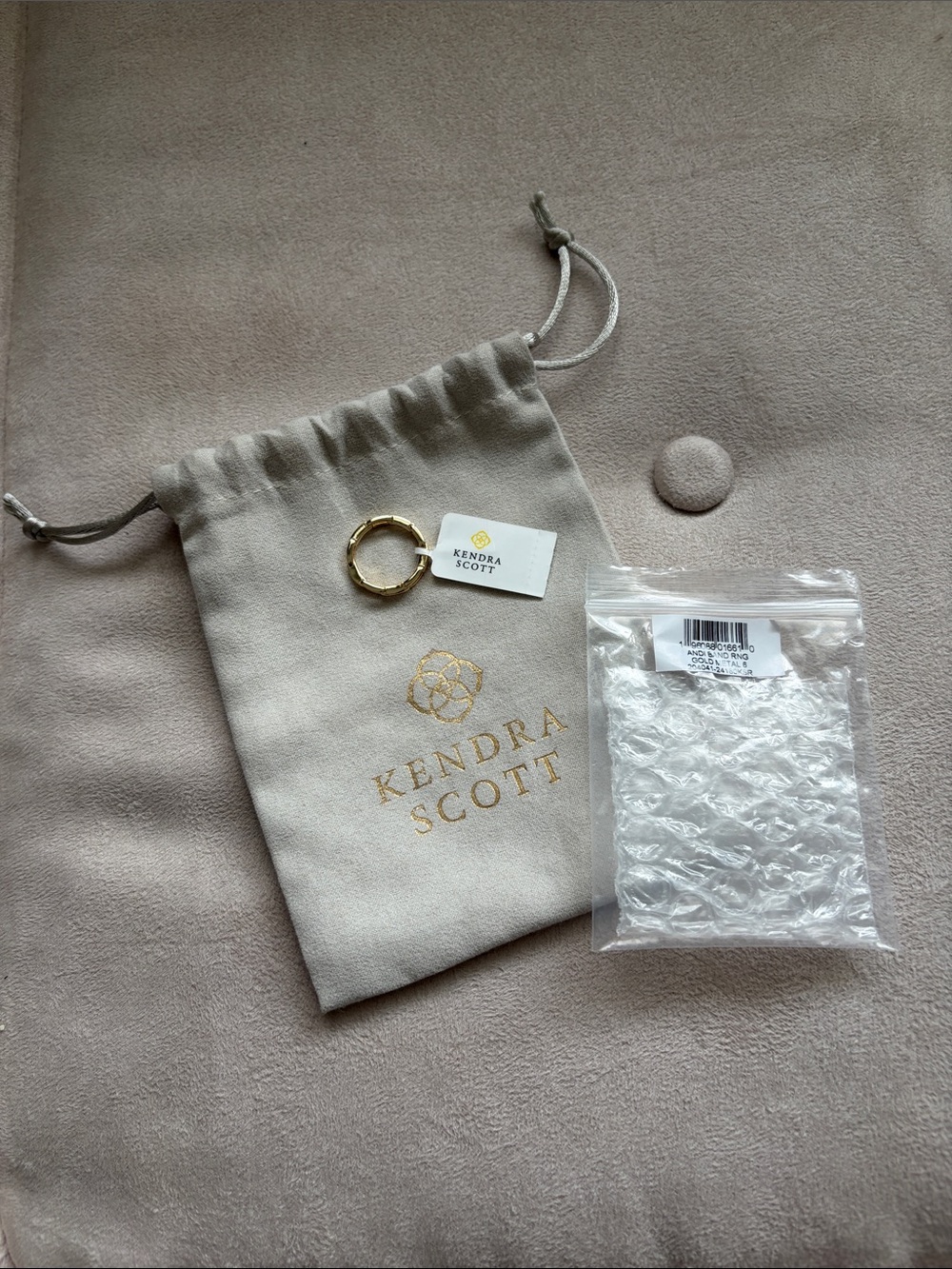 Kendra Scott Gold “Andi Band” Ring
